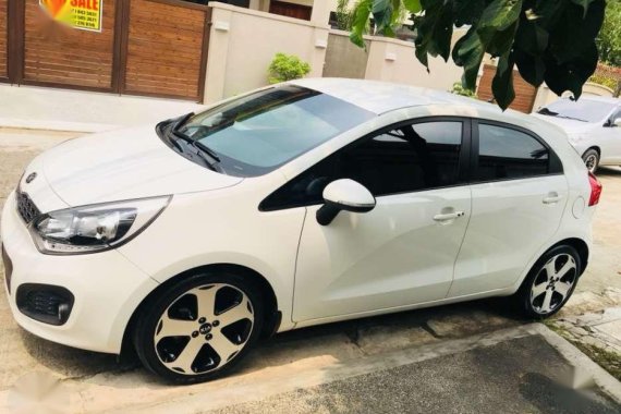 2014 Kia Rio Hatchback AT White For Sale 