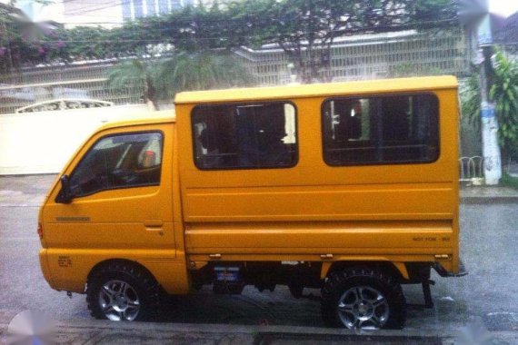 Suzuki Multicab 2010 Manual Yellow For Sale 
