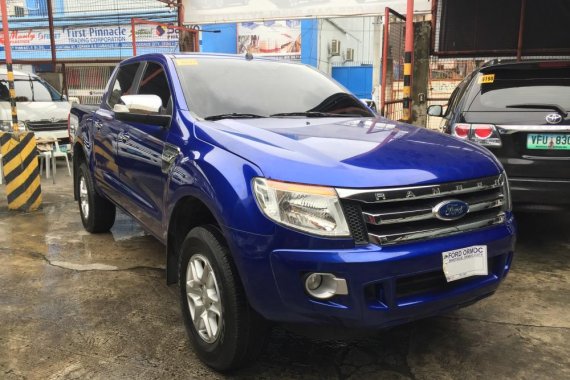 2015 Ford Ranger XLT 4x2 2.2 Automatic Blue For Sale 