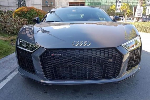 2018 Audi R8 V10 Plus Gray Coupe For Sale 