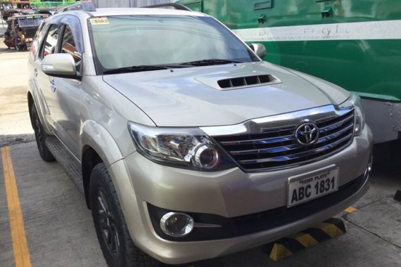 2016 Toyota Fortuner G Manual For Sale 