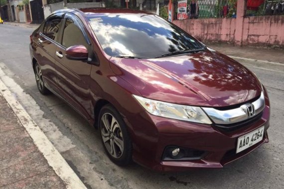 Honda City VX 2014 Automatic Red For Sale 