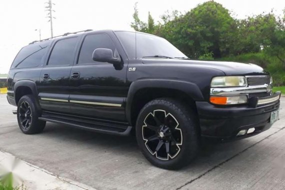 2003 Chevrolet Suburban AT Black For Sale 
