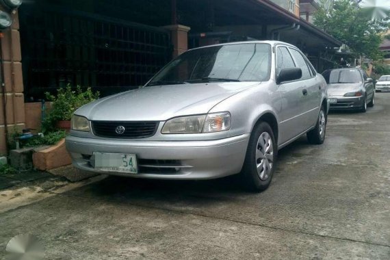 Toyota Corolla Lovelife 2004 1,3 Silver For Sale 