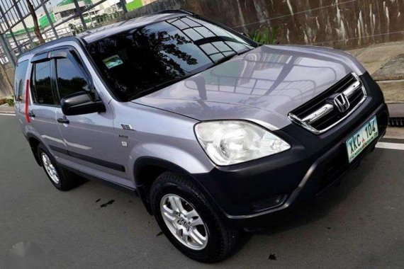 Honda CRV 2004 Gen2 AT Silver For Sale 