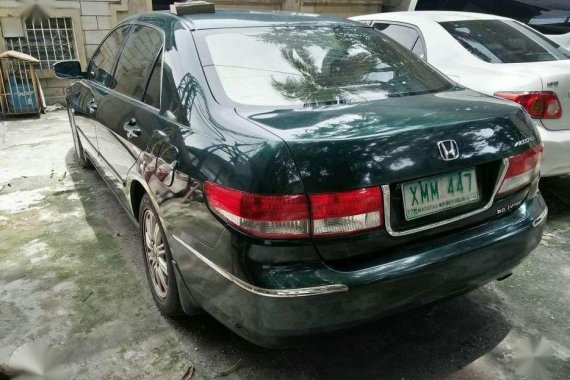 Honda Accord 2003 Model Green For Sale 