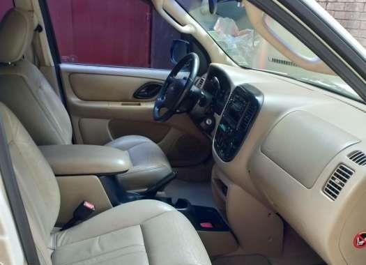 Ford Escape 2006 XLS AT White SUV For Sale 
