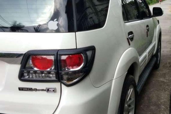 Well-kept Toyota Fortuner G 2012 for sale