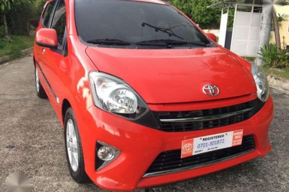Toyota Wigo G Automatic Top of line 2016 For Sale 