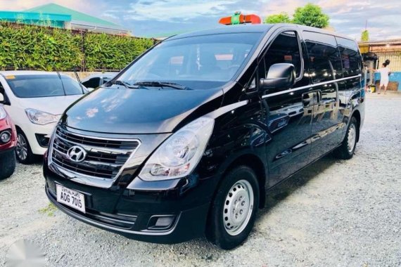 2017 Hyundai Grand Starex GL MT Black For Sale 