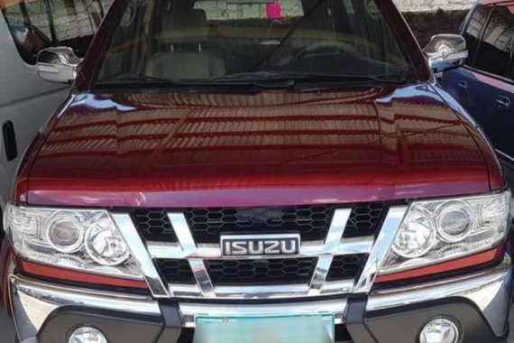 2012 Isuzu Sportivo Red For Sale 