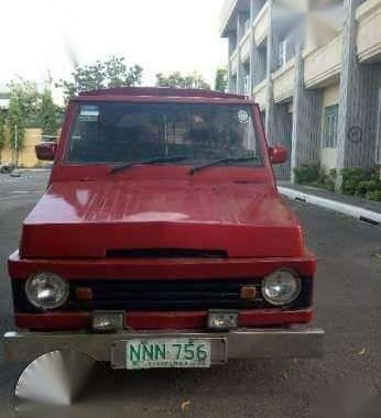 1977 Toyota Tamaraw Red For Sale 