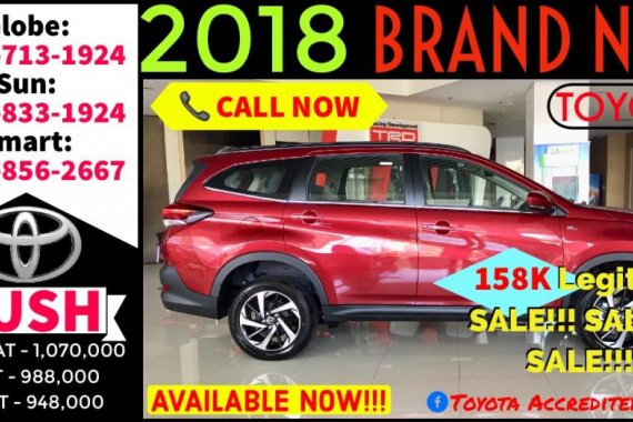 Available now Call 09988562667 Brand New Casa Sale 2019 Toyota Rush G Gas 1.5L AT