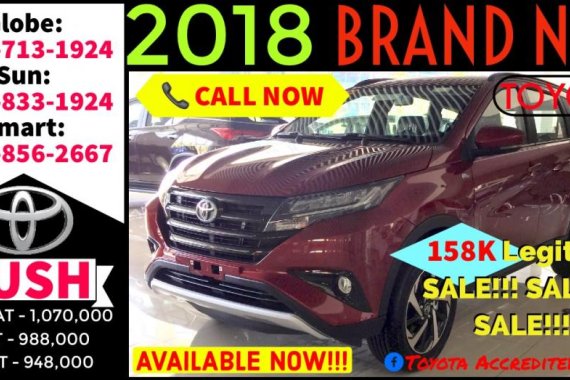 Available now Call 09988562667 Brand New Casa Sale 2019 Toyota Rush G Gas 1.5L AT