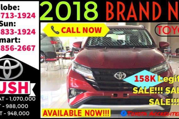 All New Toyota Rush 2018 G AT Top Of The Line Available now Call 09988562667 Brand New Casa Sale