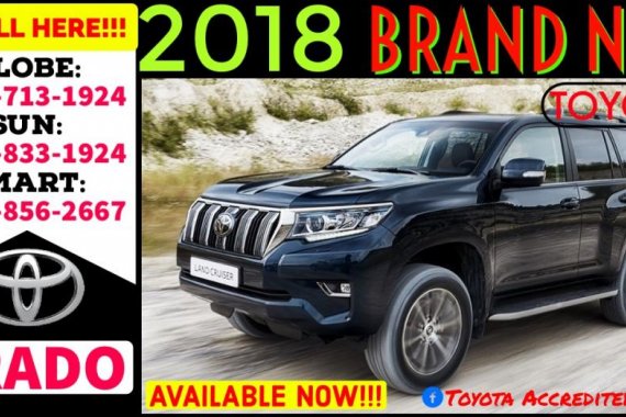 Available now Call 09988562667 Brand New Casa Sale 2019 Toyota Land Cruiser Prado 3.0L 4x4 AT Black 