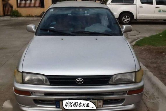 Toyota Corolla XL 1995 Model Silver For Sale 