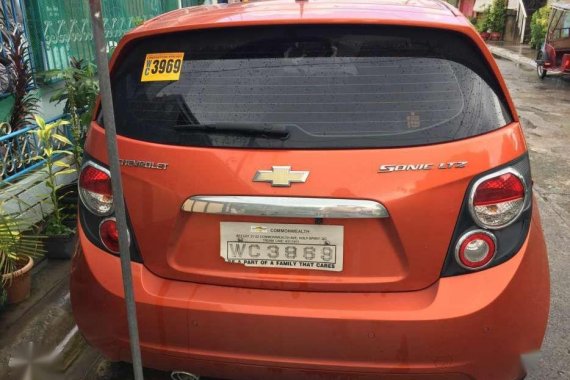 Chevrolet Sonic 2015 HB Orange For Sale 