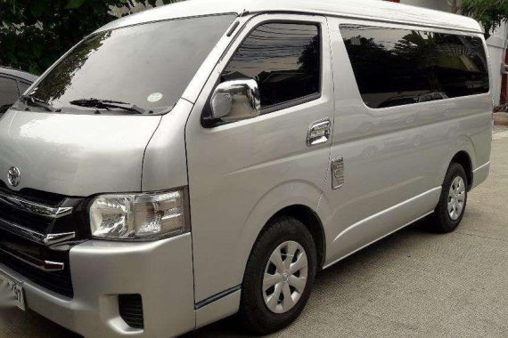 2015 Toyota Hiace Grandia GL Manual Diesel Silver 