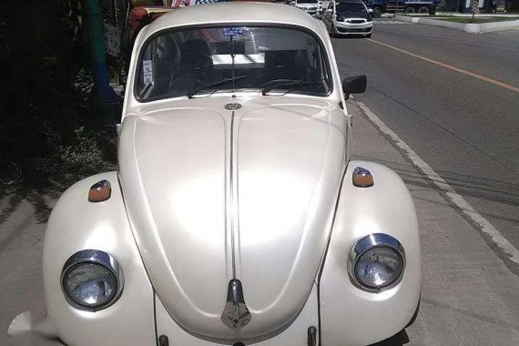 1973 Volkswagen German Beetle White For Sale 