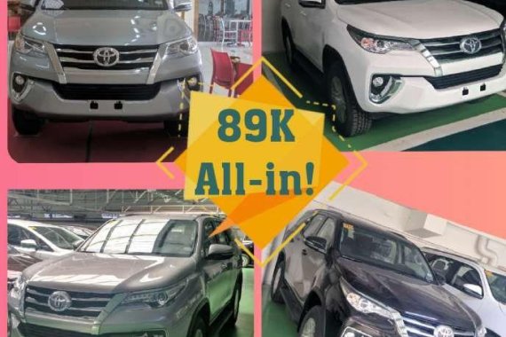 Brand new Toyota Fortuner for sale