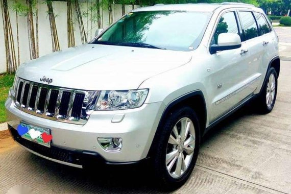 2011 Jeep Grand Cherokee Limited Silver For Sale 
