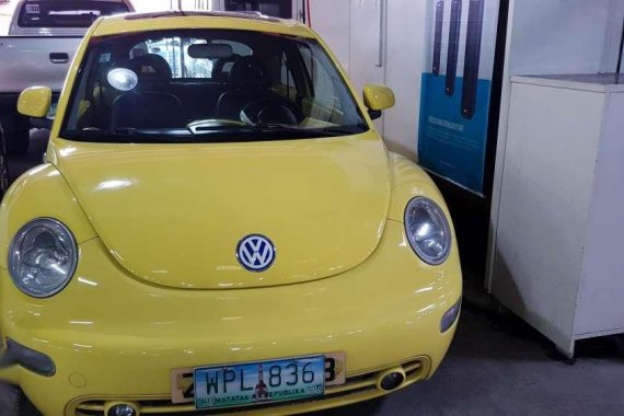 2000 Volkswagen Beetle Yellow For Sale 