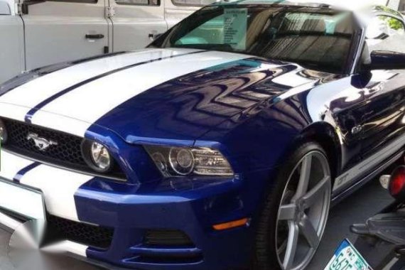 2011 Ford Mustang MT Blue Coupe For Sale 