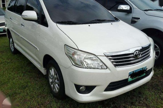 2015 Toyota Innova G Automatic White For Sale 