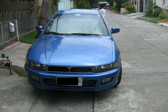 Mitsubishi Galant 2001 Model Blue For Sale 