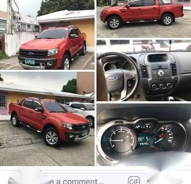 Ford Ranger "WildTrak" 4x4 (2.2Lit) 2013 Model