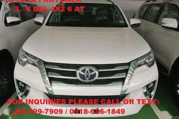 Toyota Fortuner 4x2 V 2.4 DSL 6SPD AT For Sale 