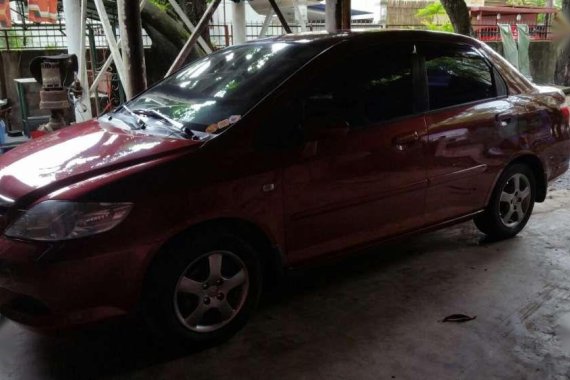 Honda City iDsi 2006 AT Red Sedan For Sale 