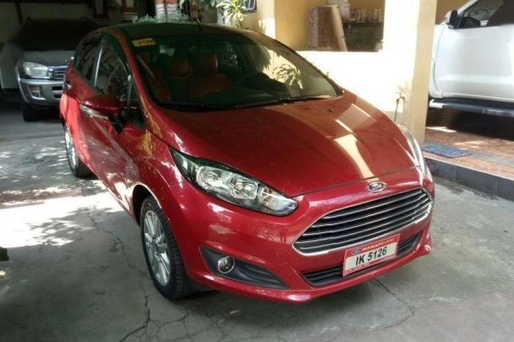 ford fiesta 2016 at red for sale 