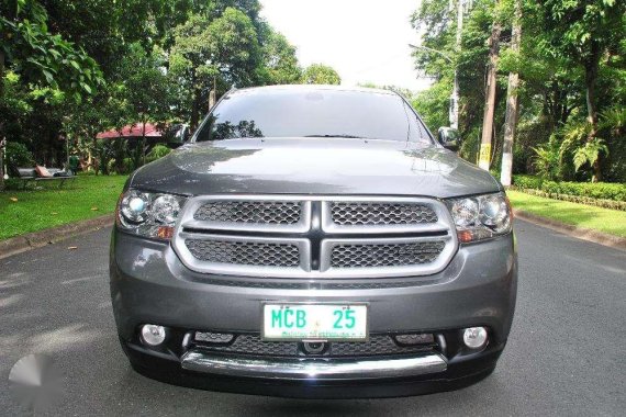 2011 Dodge Durango Citadel Grey For Sale 