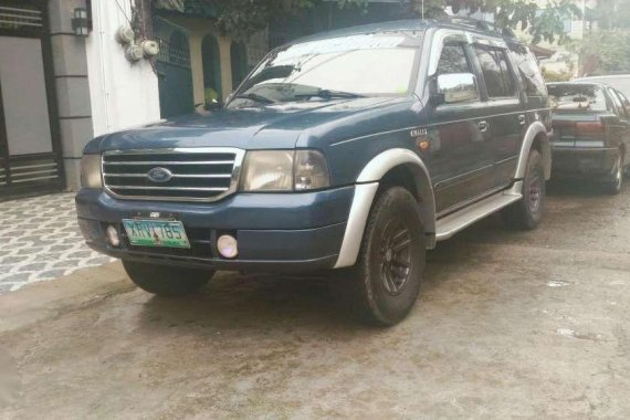 Ford Everest 2004 series Blue For Sale 