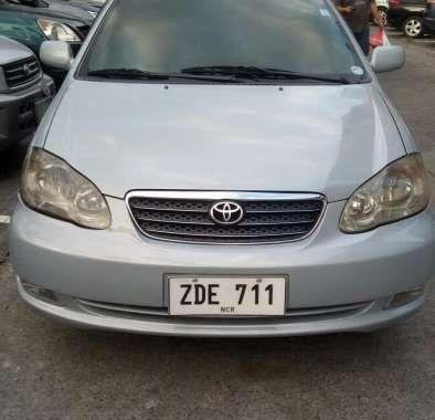 2006 Toyota Corolla Altis 16 E Silver For Sale 