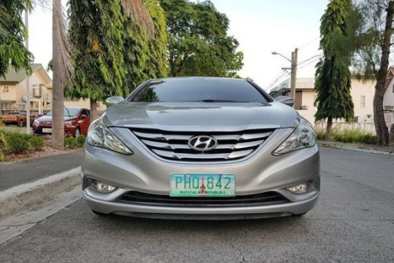 2010 Hyundai Sonata Silver For Sale 