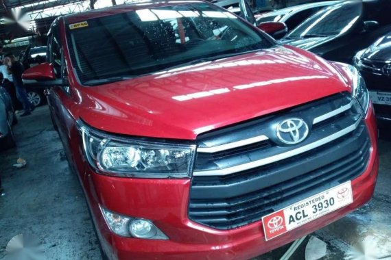 2016 Toyota Innova 28E Manual Red For Sale 
