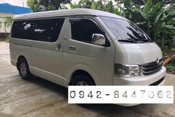 2010 Toyota Super Grandia 2011 2012 van diesel For Sale 