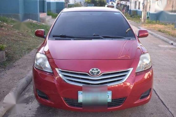 Toyota Vios 1.5 E 2012 AT Red For Sale 