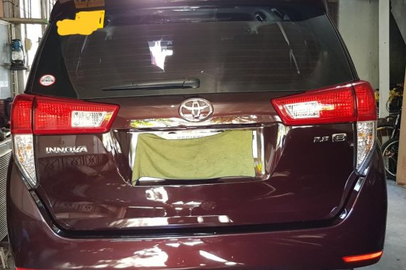 Toyota Innova 2018 E Manual Red For Sale 