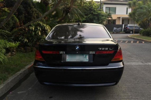 2004 BMW 735Li Black For Sale 