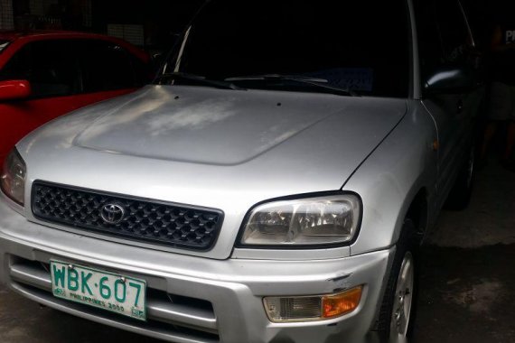 1997 Toyota Rav4 Silver For Sale 