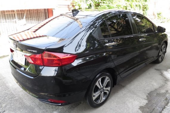 2015 Honda City Black Sedan For Sale 