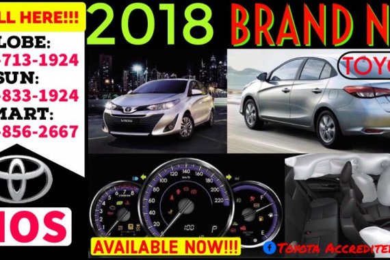 Call Now: 09258331924 Casa Sale 2019 All-New Toyota Vios J MT Base 7 Airbags