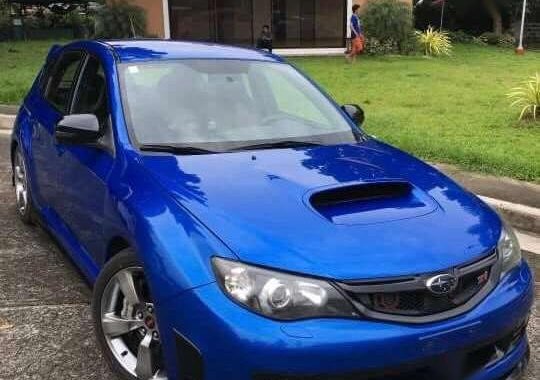 2008 subaru wrx sti blue for sale 