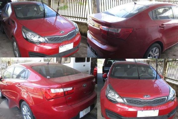 2016 Kia Rio Automatic Red For Sale 