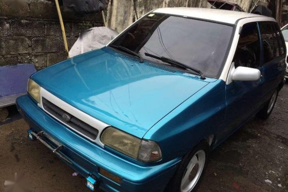 Kia Pride CD5 Blue Hatchback For Sale 