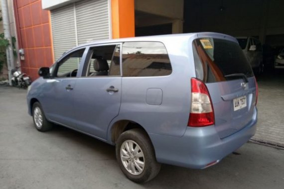 2014 Toyota Innova 2.5 E Blue For Sale 